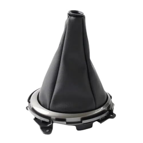 Jodriva 5-Gang-Auto-Schaltknauf-Gamaschenabdeckung, for JAZZ, 2009–2015, manueller Schalthebel-Kofferraumhüllenkragen Schaltsack(BLACK Case Only) von Jodriva
