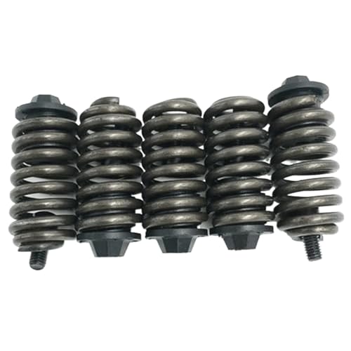 Jodriva 5 Teile/los Lenker Puffer Frühling Mount Kit, for Husqvarna, 362 365 371 372 372XP, for JONSERED, 2063 2065 2071 2163 2171 Kettensäge Teile Gartenwerkzeug-Federsatz von Jodriva