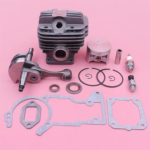 Jodriva 52-mm-Zylinder-Kurbelwellen-Öldichtungskolbensatz, for STIHL, MS440 044 Kettensägen 11280201227 11280292301 Kompletter Dichtungssatz Kurbelwellenlagersatz für Kettensägen Jodriva 52-mm-Zylinder-Kurbelwellen-Öldichtungskolbensatz, for STIHL, MS440 044 Kettensägen 11280201227 11280292301 Kompletter Dichtungssatz Kurbelwellenlagersatz für Kettensägen von Jodriva