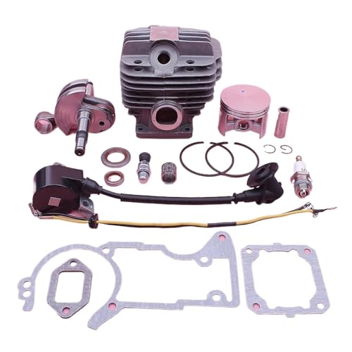 Jodriva 52-mm-Zylinder-Zündspulen-Kurbelwellensatz, for STIHL, 044 MS440 Kettensägen 11280201227 11280292301 Kolbenöldichtungssatz Kurbelwellenlagersatz für Kettensägen Jodriva 52-mm-Zylinder-Zündspulen-Kurbelwellensatz, for STIHL, 044 MS440 Kettensägen 11280201227 11280292301 Kolbenöldichtungssatz Kurbelwellenlagersatz für Kettensägen von Jodriva