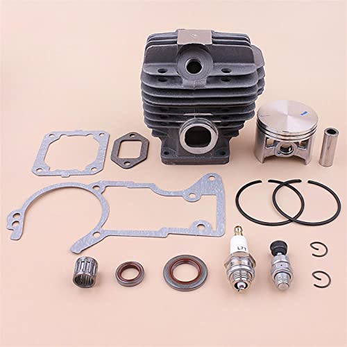 Jodriva 52-mm-Zylinderkolbensatz, for STIHL MS440 044, Öldichtungs-Nadellager-Dichtungssatz, Kettensägenmotor-Motorteile Kurbelwellenlagersatz für Kettensägen Jodriva 52-mm-Zylinderkolbensatz, for STIHL MS440 044, Öldichtungs-Nadellager-Dichtungssatz, Kettensägenmotor-Motorteile Kurbelwellenlagersatz für Kettensägen von Jodriva