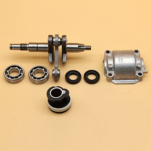 Jodriva 8-mm-Kurbelwellen-Kurbelpfannendeckel-Öldichtungs-Einlasssatz, for STIHL 017 018 MS170 MS180 MS 170 180, Kettensägen-Ersatzteile Kurbelwellenlagersatz für Kettensägen Jodriva 8-mm-Kurbelwellen-Kurbelpfannendeckel-Öldichtungs-Einlasssatz, for STIHL 017 018 MS170 MS180 MS 170 180, Kettensägen-Ersatzteile Kurbelwellenlagersatz für Kettensägen von Jodriva