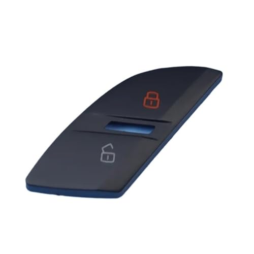 Jodriva Abdeckungsknopfkappe for zentralen Entriegelungsschalter vorn, nur Linkslenker, for TT TTS TTRS R8 2007-2014 Autotür-Entriegelungsschalter(Only Cover RH) von Jodriva