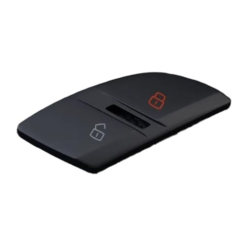 Jodriva Abdeckungsknopfkappe for zentralen Entriegelungsschalter vorn for LHD, for, TT TTS TTRS R8 2007-2014 Autotür-Entriegelungsschalter(Only Cover RH) von Jodriva