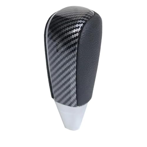 Jodriva Auto-Schaltknauf, for Toyota, for Land Cruiser, 4Runner Sequoia, for Tundra, automatischer Schaltknauf, Auto-Styling Schaltsack(BLACK Carbon fiber) von Jodriva