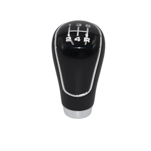 Jodriva Auto Shift Schaltknauf Hebel Gaitor Kofferraumabdeckung Schaltgetriebe, for Mazda, 3, for Mazda, 2 6 Getriebekopf Car Styling Assessoires Schaltsack(BLACK 5 speed black) von Jodriva