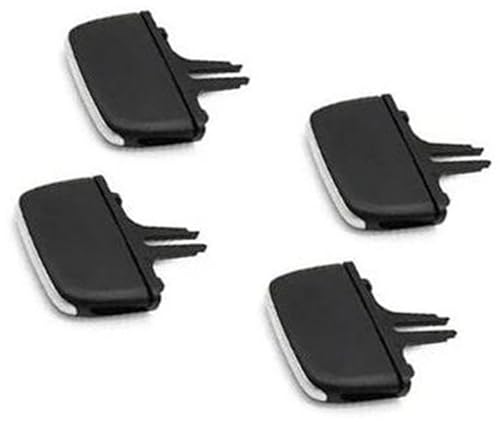 Jodriva For VOLVO, XC90 V90 S90 Auto Klimaanlage Vent Clip Reparatur Kit Vorne Hinten AC Vent Grille Outlet Tab Clip Slider(BLACK Rear right) von Jodriva