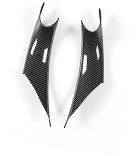 Jodriva Innentürgriffe, for, 3er-Serie 4er-Serie M3 M4 F30 F80 F31 F32 F33 F34 F35 F36 F82 4 Farben Innentürgriff ABS-Ziertehschutzabdeckung Autotürgriff-Aufkleber(Carbon Fiber-2pcs) von Jodriva
