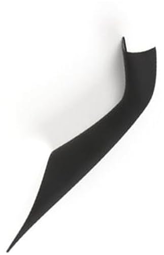 Jodriva Innentürgriffe, for, 5er G30 G38 2018 2019 2020 2021 2022, Armlehnen-Schutzverkleidung, Innentürverkleidung, Haltegriffabdeckungen Autotürgriff-Aufkleber(Black Left) von Jodriva