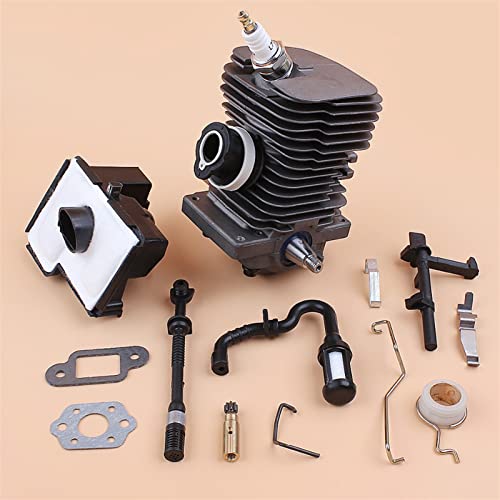 Jodriva Kurbelwellen-Zylinderpfannen-Kolbenlager-Öldichtungs-Ansaugmanschettensatz, for STIHL MS170 MS180 018, Kettensägenmotor-Motorteile Kurbelwellenlagersatz für Kettensägen Jodriva Kurbelwellen-Zylinderpfannen-Kolbenlager-Öldichtungs-Ansaugmanschettensatz, for STIHL MS170 MS180 018, Kettensägenmotor-Motorteile Kurbelwellenlagersatz für Kettensägen von Jodriva