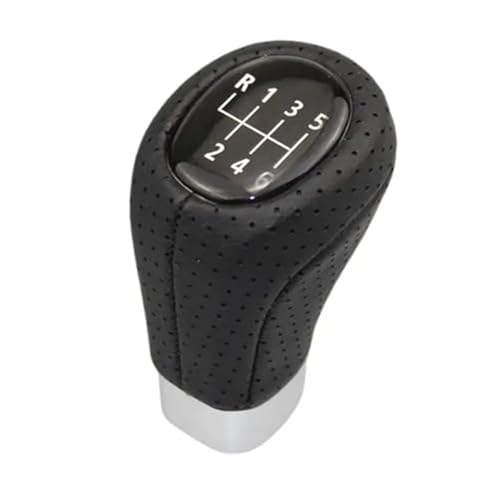 Jodriva Manueller Schaltknauf, Gamaschenmanschette, for, 1er E81 E82 E87 E88 2003–2013, Auto-Styling-Abdeckungszubehör Schaltsack(BLACK 6 Speed) von Jodriva