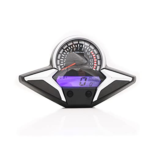 Jodriva Motorrad Tachometer Drehzahlmesser Tisch Schwarz ABS ABS Motorrad Kilometerzähler, for CBR250R CBR 250 CBR250 2011 2012 2013 Jodriva Motorrad Tachometer Drehzahlmesser Tisch Schwarz ABS ABS Motorrad Kilometerzähler, for CBR250R CBR 250 CBR250 2011 2012 2013 von Jodriva