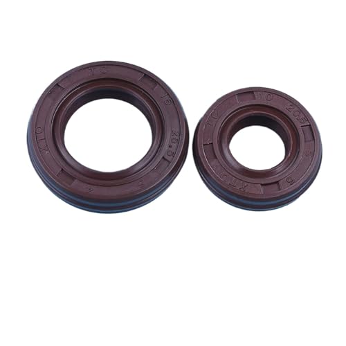 Jodriva Öldichtungssatz GX25 GX25N GX 25N Motor HHT25S FG110 Freischneider Motorhacke Trimmer Teile 91211Z0H003 91212Z0H003 Kurbelwellenlagersatz für Kettensägen von Jodriva