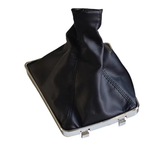 Jodriva Schaltknauf-Manschetten-Kofferraumabdeckung, for Vauxhall, for Opel, ASTRA H, Auto-Styling, Park-Handbremskragen Schaltsack(BLACK Gear Shift Boot) von Jodriva