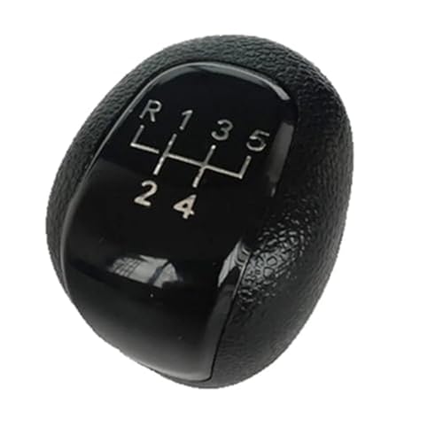 Jodriva Schaltknauf Schaltkragen Hebel Schaltmanschette Kofferraumabdeckung, for Buick, for Excelle, 2008 2009 2010 2011 2012 Schaltsack(BLACK Plastic gear knob) von Jodriva