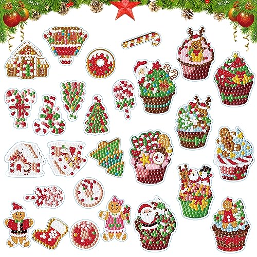 27 Stück 5D Diamond Painting Sticker Weihnachten,Diamant Malerei Aufkleber Kits,Törtchen Süßigkeiten Diamant Painting Bilder Kinder Sticker,Junge Mädchen Anfänger,Diamant Mosaik Llebebilder Geschenk 27 Stück 5D Diamond Painting Sticker Weihnachten,Diamant Malerei Aufkleber Kits,Törtchen Süßigkeiten Diamant Painting Bilder Kinder Sticker,Junge Mädchen Anfänger,Diamant Mosaik Llebebilder Geschenk von Jodsen