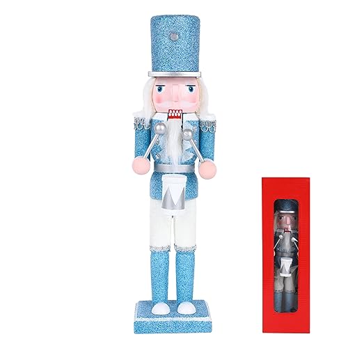 Jodsen 30 cm Weihnachten Nussknacker Soldat,Nussknacker Weihnachtsschmuck Nussknacker König,Traditioneller Holz Nussknacker Weihnachts Dekoration,Nussknacker Soldat Figur Dekor (Soldaten) von Jodsen