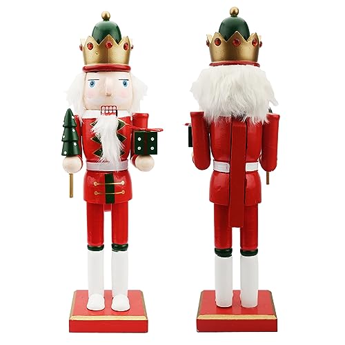 Jodsen Große Weihnachten Nussknacker Soldat Holz 38cm/15inchs Weihnachten Nussknacker Figuren Ornamente Traditionelle Puppe Weihnachtsschmuck Weihnachtsdekoration Christbaumschmuck Tischdeko Geschenk Jodsen Große Weihnachten Nussknacker Soldat Holz 38cm/15inchs Weihnachten Nussknacker Figuren Ornamente Traditionelle Puppe Weihnachtsschmuck Weihnachtsdekoration Christbaumschmuck Tischdeko Geschenk von Jodsen