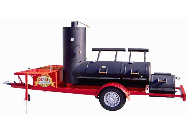 Joe&#039;s Barbeque 24" Extended Catering Smoker Trailer von Joe&#039;s Barbecue