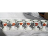 6Er Set Eierbecher " Porcelaine De Paris | Paris Porzellan von JoelFrenchShop