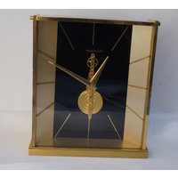 Jaeger Lecoultre Skelett Tischuhr Swiss Made Baguette Uhrwerk von JoelFrenchShop