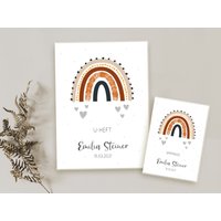 Set U-Heft Und Impfpass Hülle Personalisiert Geschenk Zur Geburt Schutzhülle Mit Namen Personalisiertes Cover Impfpasshülle von JoelinoShop