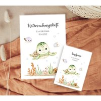 Set U-Heft Und Impfpass Hülle Personalisiert Geschenk Zur Geburt Schutzhülle Mit Namen Personalisiertes Cover Impfpasshülle von JoelinoShop