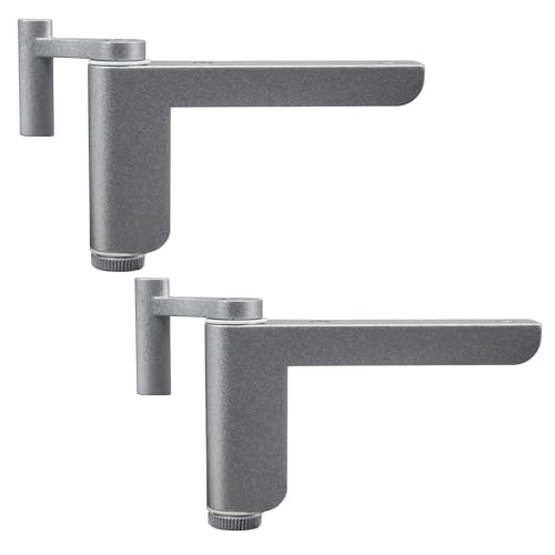 Türschließer Ohne Bohren, Automatischer Mini Türschliesser Zimmertür, Linke oder Rechte Innentür (Silber 2pack) von JoengFan