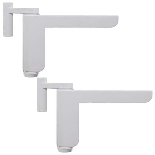 Türschließer Ohne Bohren, Automatischer Mini Türschliesser Zimmertür, Linke oder Rechte Innentür (Weiß 2pack) von JoengFan