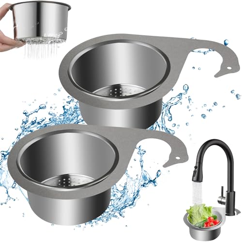 Siebkorb aus Edelstahl in Schwanenform, 2024 2PCS Spülbecken Sieb Multi-Functional Drain Basket, Küchenabflusskorb, Sieb Edelstahl, Zum Filtern Von Küchenabfällen Und Waschen Von Gemüse Und Obst Siebkorb aus Edelstahl in Schwanenform, 2024 2PCS Spülbecken Sieb Multi-Functional Drain Basket, Küchenabflusskorb, Sieb Edelstahl, Zum Filtern Von Küchenabfällen Und Waschen Von Gemüse Und Obst von Jogoico