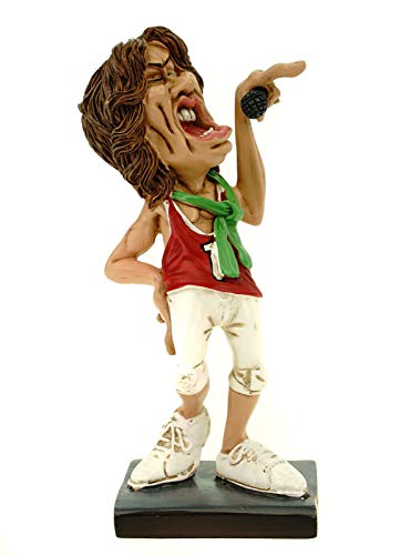 Joh. Vogler GmbH Funny Live Rockstar Mick by Warren Stratford lustige Figur Skulptur Karikatur von Joh. Vogler GmbH