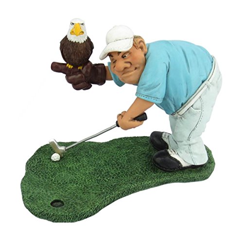 Joh.Vogler GmbH Funny Sports - Golf Eagle Putt Adler auf Hand des Golfers von Joh.Vogler GmbH