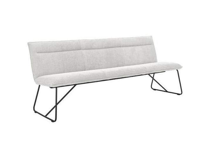 Johann Jakob SITZBANK, Creme, 3-Sitzer, 220x88x66 cm, erweiterbar, mit Rückenlehne, Esszimmer, Bänke, Sitzbänke von Johann-Jakob