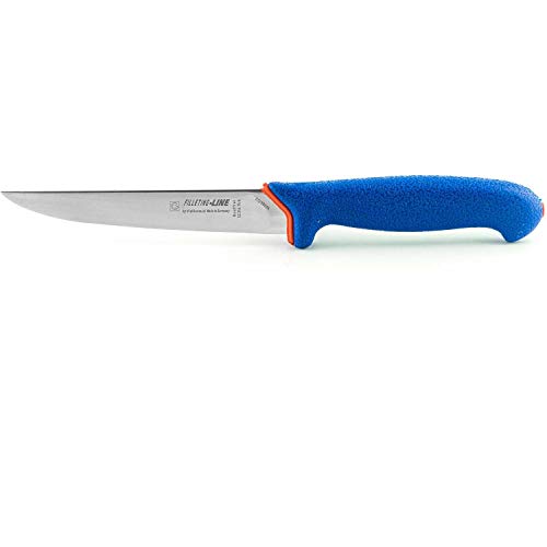 Johannes Giesser Messerfabrik PrimeLine Ausbeinmesser, Blau, 15 cm, 10121212C00000110 von FilletingLine