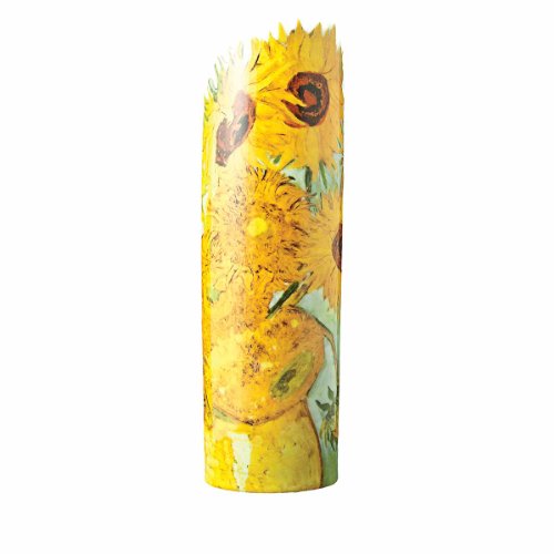 John Beswick 22 x 6.5 cm Van Gogh Sonnenblumen-Silhouetten D 'Art Vase, mehrfarbig von John Beswick