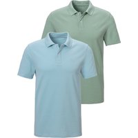 John Devin Poloshirt, (2 tlg., im-2er-Pack), mit dezenter- hochwertiger Logostickerei - 2er-Sparpack von John Devin