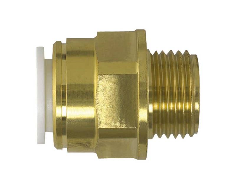 John Guest Speedfit Steckfitting Speedfit MS-Einschraubverbinder - für Speedpex- und Cu-Rohr, Ø 15 mm x 1/2 Zoll BSP von John Guest Speedfit