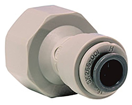 John Guest Rohrsteckverbinder flachdichtend gerade 3/8' BSP Rohranschluss 3/8' von John Guest
