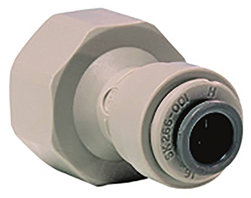John Guest Rohrsteckverbinder flachdichtend gerade 5/8' BSP Rohranschluss 3/8' von John Guest