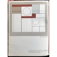 1940 Ben Nicholson Druck Curwen Press Für Oliver Simon's "Signature' | Nr. 13 Limited Edition Bogen Größe C.10x7Ins von JohnMintonandMore