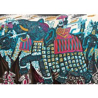 1960 Edward Bawden Limited Editions Club | 1500 Exemplare Für Flauberts "Salammbo'. ♥ Gedruckt Auf Abbeide Mills Chariot Papier Im C.u.p. 40x38cm von JohnMintonandMore