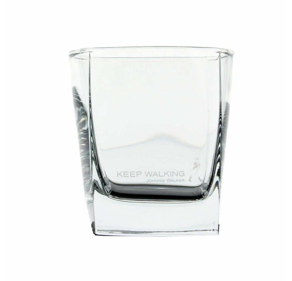 Johnnie Walker Whiskyglas Whisky Tumbler, Whiskyglas, kubisch, Glas, 300 ml, Glas von Johnnie Walker