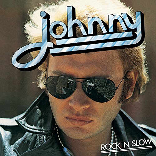 Johnny Hallyday Rock n' Slow 40 x 40cm Canvas Print Leinwanddruck, Mehrfarbig, 40 x 40 cm von Johnny Hallyday