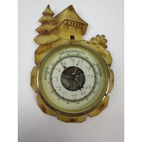 60Er Barometer #12910 60Er Barometer #12910 von JohnnyVintageShop