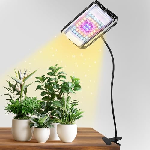 Johyzmpun Pflanzenlampe Led Vollspektrum, Wachstumslampen für Pflanzen, Led Grow Lampe mit Auto On & Off Timer, Grow Light UV-IR Vollspektrum Pflanzenlicht Für Zimmerpflanzen Johyzmpun Pflanzenlampe Led Vollspektrum, Wachstumslampen für Pflanzen, Led Grow Lampe mit Auto On & Off Timer, Grow Light UV-IR Vollspektrum Pflanzenlicht Für Zimmerpflanzen von Johyzmpun