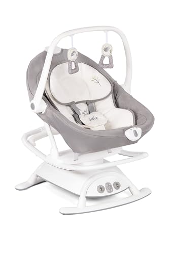 Hängematte Marke Joie Modell 2in1 Babyschaukel Sansa ab Geburt - 13 kg Abnehmbarer Sitz als Babywippe nutzbar - Fern von Joie