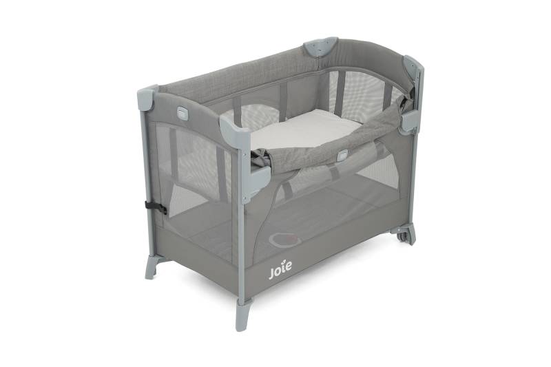 Joie Beistellbett Babybett Kubbie Sleep Foggy Gray Reisebett Matratze B-Ware von Joie