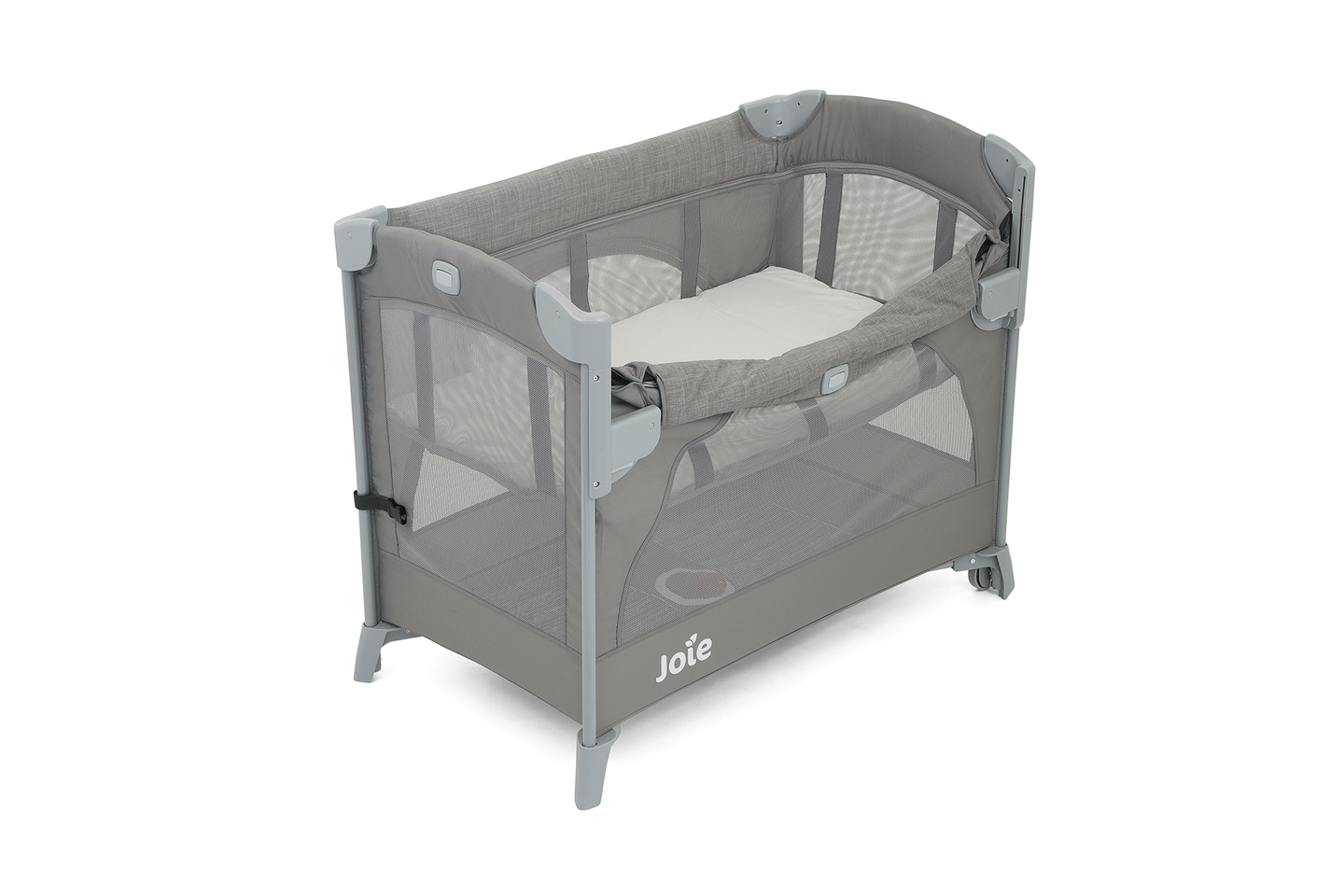 B-Ware Joie Beistellbett Babybett Kubbie Sleep Foggy Gray Reisebett Matratze B-Ware Joie Beistellbett Babybett Kubbie Sleep Foggy Gray Reisebett Matratze von Joie