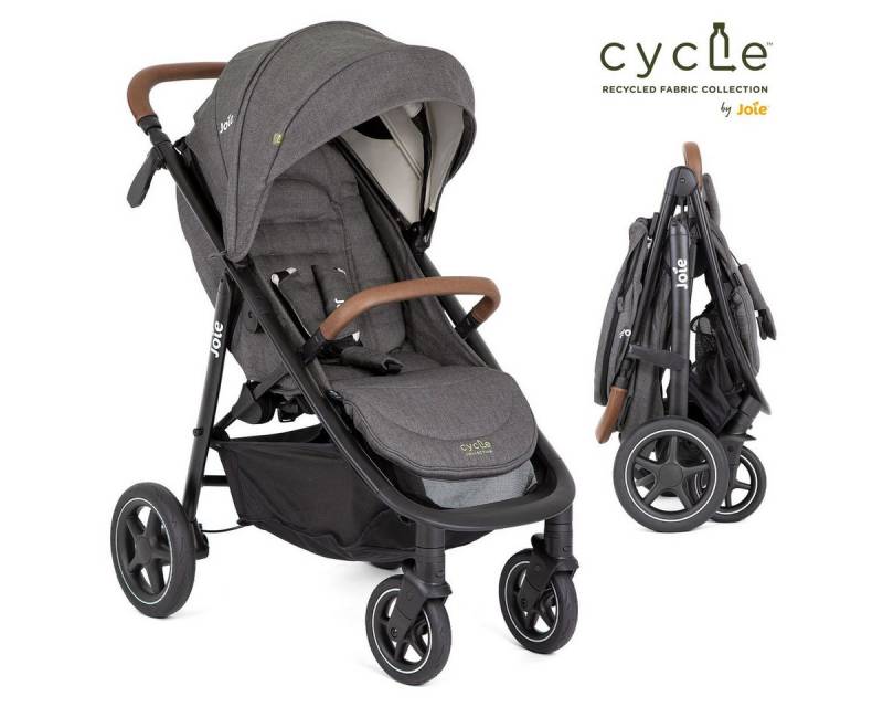 Joie Kinder-Buggy Mytrax Pro - Cycle Collection - Shell Gray, Sportwagen mit Liegefunktion, Getränkehalter & Regenschutz bis 22 kg Joie Kinder-Buggy Mytrax Pro - Cycle Collection - Shell Gray, Sportwagen mit Liegefunktion, Getränkehalter & Regenschutz bis 22 kg von Joie