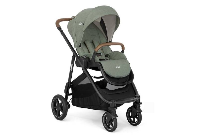 Joie Kinder-Buggy Versatrax - Laurel, Sportwagen mit Teleskopschieber, Adapter & Regenschutz bis 22 kg von Joie